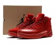 nike hommes air jordan 12 wool red deer cuir